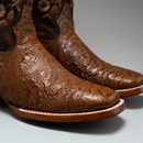 WOMEN'S 1609 CINCELADO COWBOY BOOTS SQUARE TOE WESTERN BOOTS-3