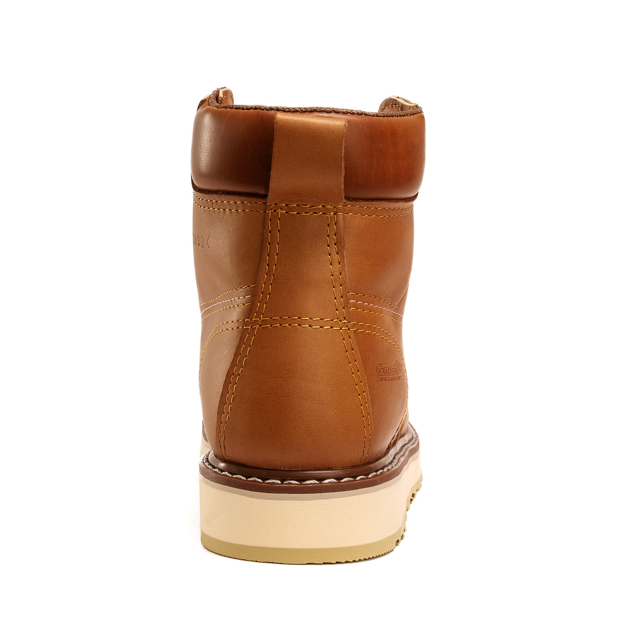 MEN'S FORCE 6" NDP-1943 HONEY MOC TOE SOFT WEDGE SOLE SOFT TOE FULL GRAIN LEATHER