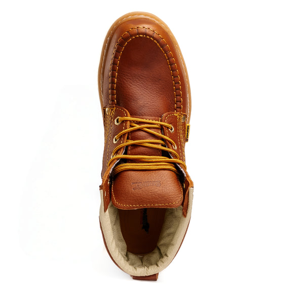 MEN'S FORCE 6" NDP-2058 SHEDRON MOC TOE SOFT WEDGE SOLE FULL GRAIN LEATHER