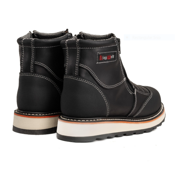 MEN'S 6" FORCE KW 336 ZIPPER DUAL DENSITY SOLE FULL GRAIN LEATHER CONSTRUCTION WELT