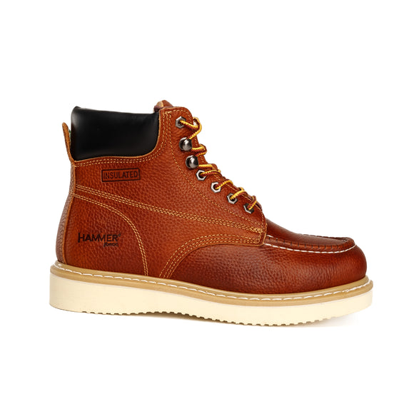 MEN'S 6" FORCE HM345 TAN MOC TOE, SOFT TOE, DUAL DENSITY