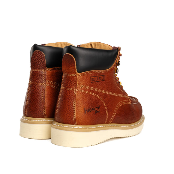 MEN'S 6" FORCE HM345 TAN MOC TOE, SOFT TOE, DUAL DENSITY