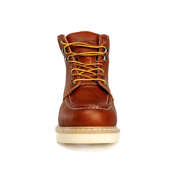 MEN'S 6" FORCE HM345 TAN MOC TOE, SOFT TOE, DUAL DENSITY