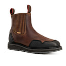 MEN'S CHELSEA STEEL FORCE KW3977 WORK BOOT STEEL TOE DUAL DENSITY  SQUARE TOE FULL GRAIN LEATHER-3