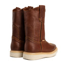 MEN'S MAD FORCE KW5070 SHEDRON SQUARE TOE WELLINGTON BOOTS PULL ON FULL GRAIN LEATHER-2