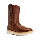 MEN'S MAD FORCE KW5070 SHEDRON SQUARE TOE WELLINGTON BOOTS PULL ON FULL GRAIN LEATHER-3