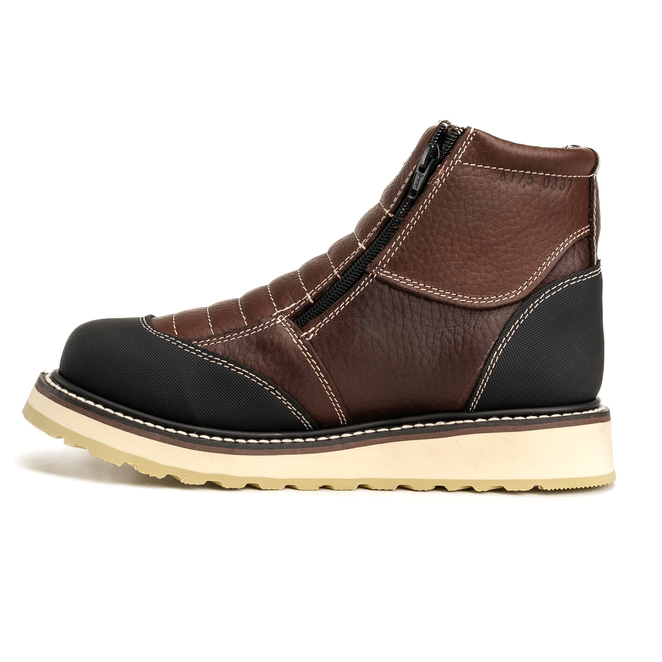 MEN'S 6" FORCE KW 337 ZIPPER DUAL DENSITY SOLE FULL GRAIN LEATHER CONSTRUCTION WELT