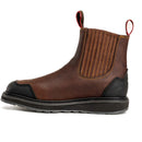 MEN'S CHELSEA STEEL FORCE KW3977 WORK BOOT STEEL TOE DUAL DENSITY  SQUARE TOE FULL GRAIN LEATHER-4