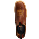 MEN'S CHELSEA FORCE KW3073 TAN WORK BOOTS FULL GRAIN LEATHER DUAL DENSITY-2