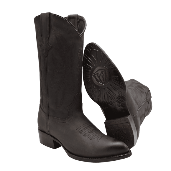 600C Bota Clásica Vaquera Punta J Cafe