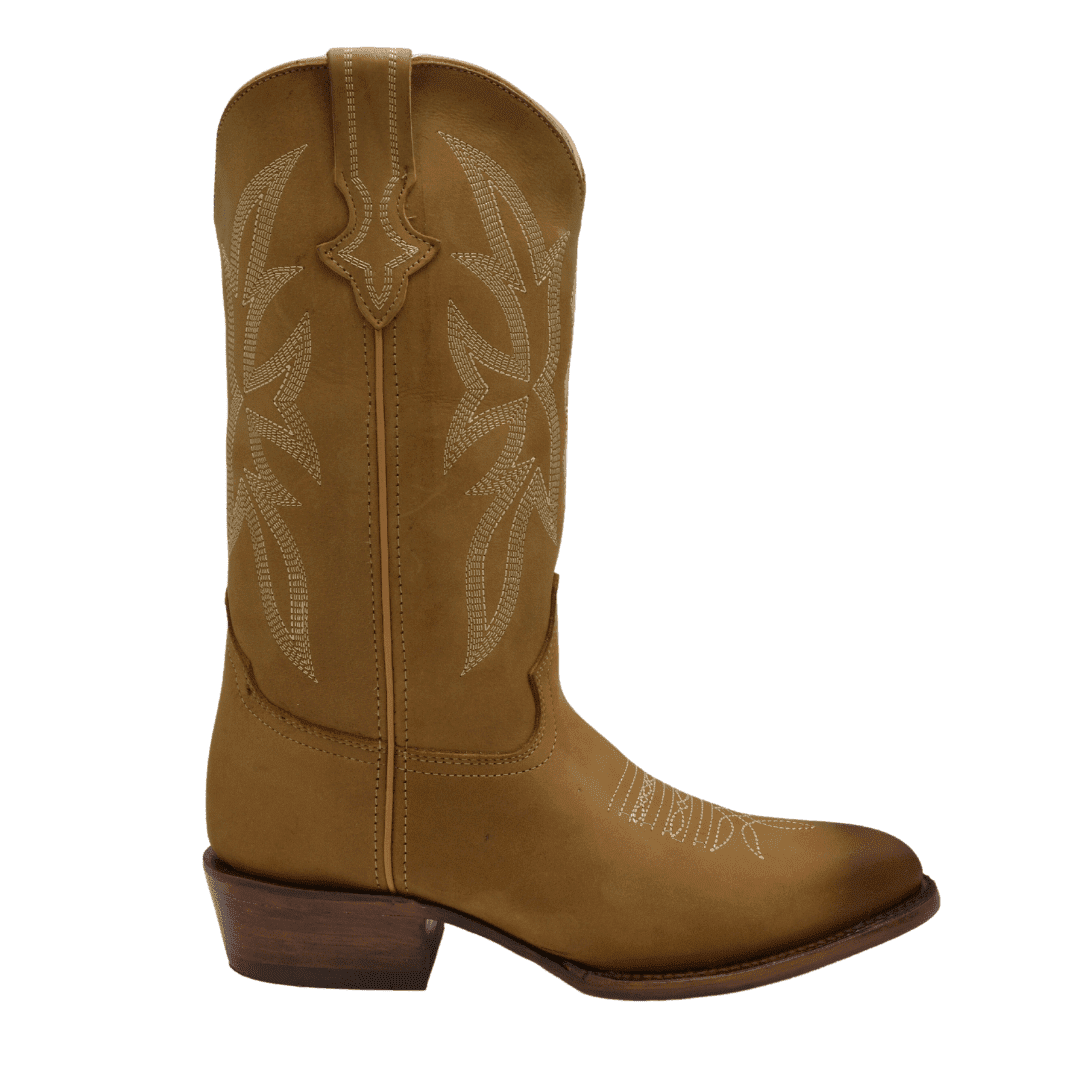 600C Bota Clásica Vaquera Punta J Tan