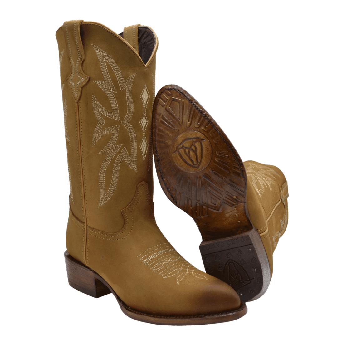 600C Bota Clásica Vaquera Punta J Tan