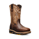 MEN'S KW6036 WORK BOOTS SOFT TOE, SQUARE TOE, DUAL DENSITY PULL ON ROPPER-4