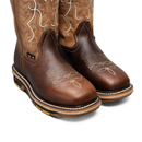 MEN'S KW6036 WORK BOOTS SOFT TOE, SQUARE TOE, DUAL DENSITY PULL ON ROPPER-2