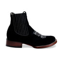 723 Botin Rodeo Nobuck Negro