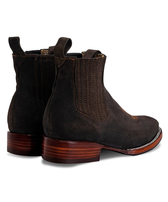 723 Botin Rodeo Nobuck Chocolate