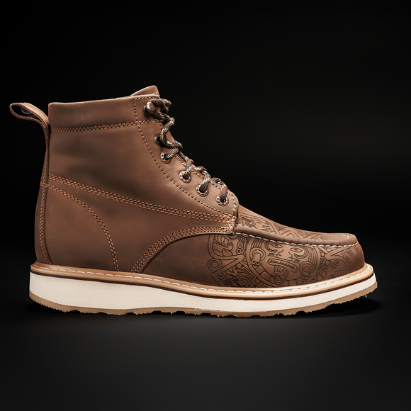 MEN'S FORCE 6" WORK BOOTS AZTEC MOC TOE