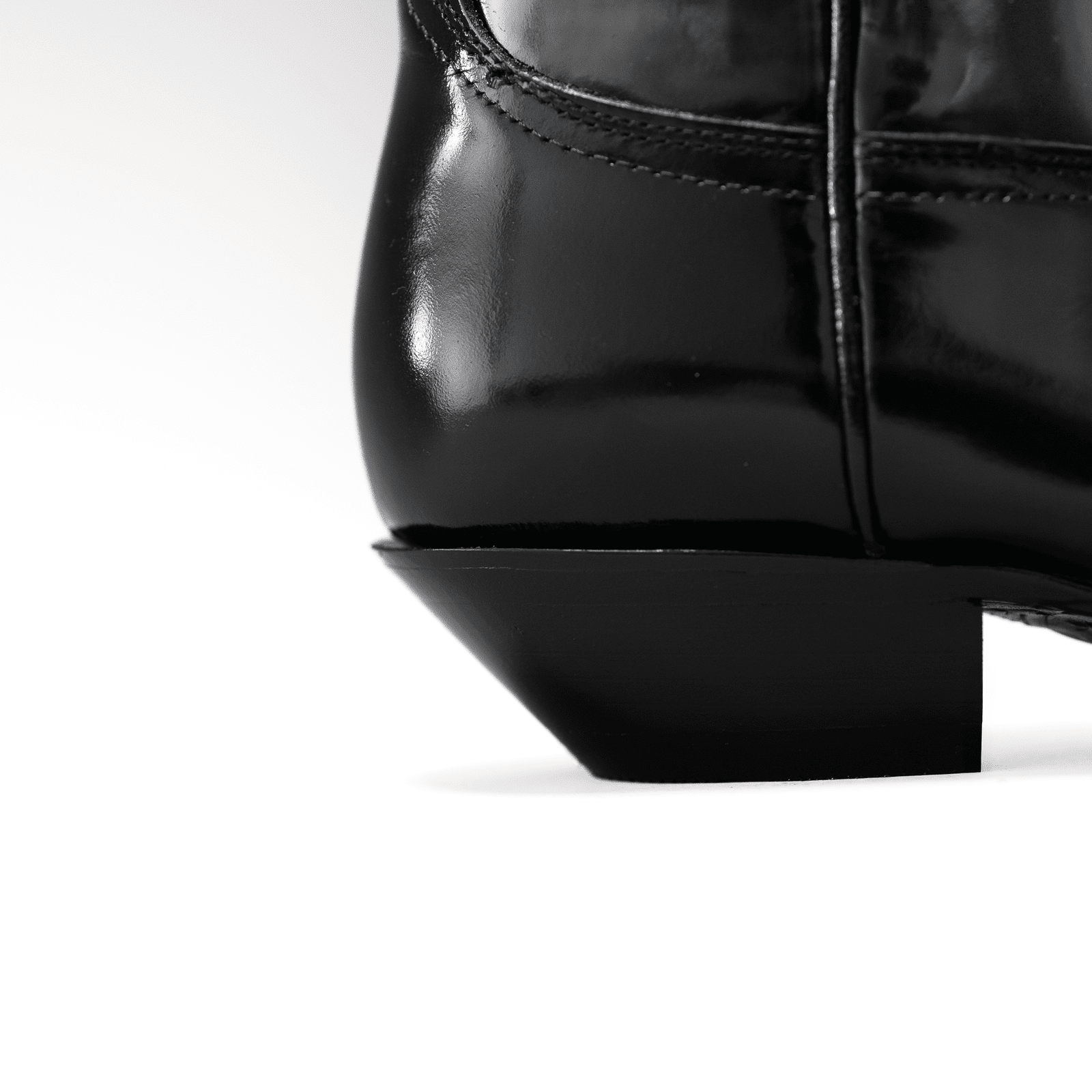 900C Bota Vaquera Punta J Camaleon Negro