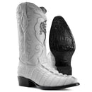 904 BUTTERCUP MEN'S WESTERN BOOTS PRINT LEATHER J TOE CAYMAN COWBOY BOOTS-18
