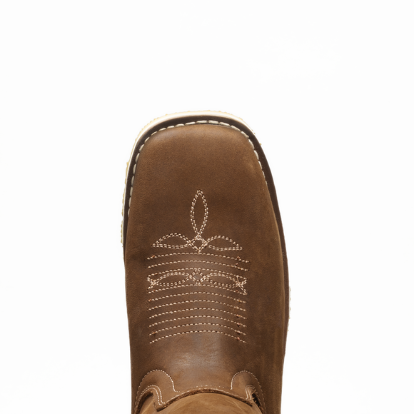 CALEXICO 920  MEN'S SQUARE TOE PULL-ON BOOTS – FULL GRAIN LEATHER, DUAL DENSITY
