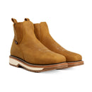 MEN'S CHELSEA 6" FORCE KW ARIZONA SQUARE TOE SOFT TOE PULL UP FULL GRAIN LEATHER WELT CONSTRUCTION-1