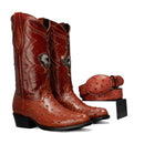 Combo Botas 901 Punta J Imitacion Avestruz Shedron