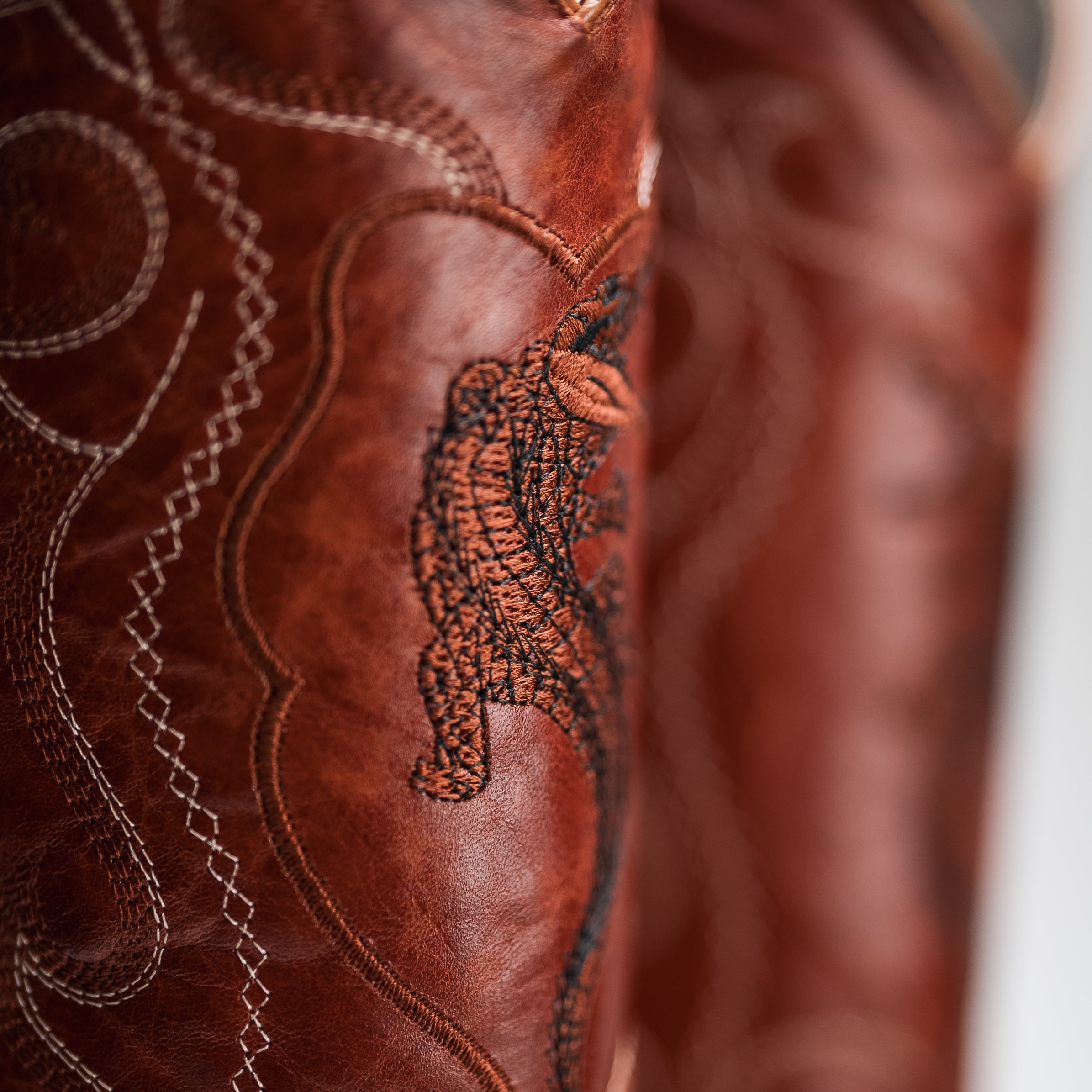 904 CONAC MEN'S WESTERN BOOTS PRINT LEATHER J TOE CAYMAN COWBOY BOOTS