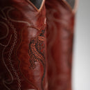 904 CONAC MEN'S WESTERN BOOTS PRINT LEATHER J TOE CAYMAN COWBOY BOOTS-12