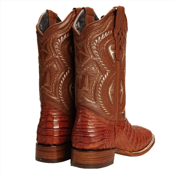 COMBO 706 Bota de Rodeo Piel de Caiman Original Chedron