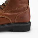 MEN'S FORCE 8" HM118 COMFORT AND ZIPPER LACE UP WORK BOOTS FULL GRAIN LEATHER-17