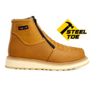 STEEL FORCE HM339S HABANA MEN'S WORK BOOTS  STEEL TOE FULL GRAIN LEATHER DUAL DENSITY WELT CONSTRUCTION-2
