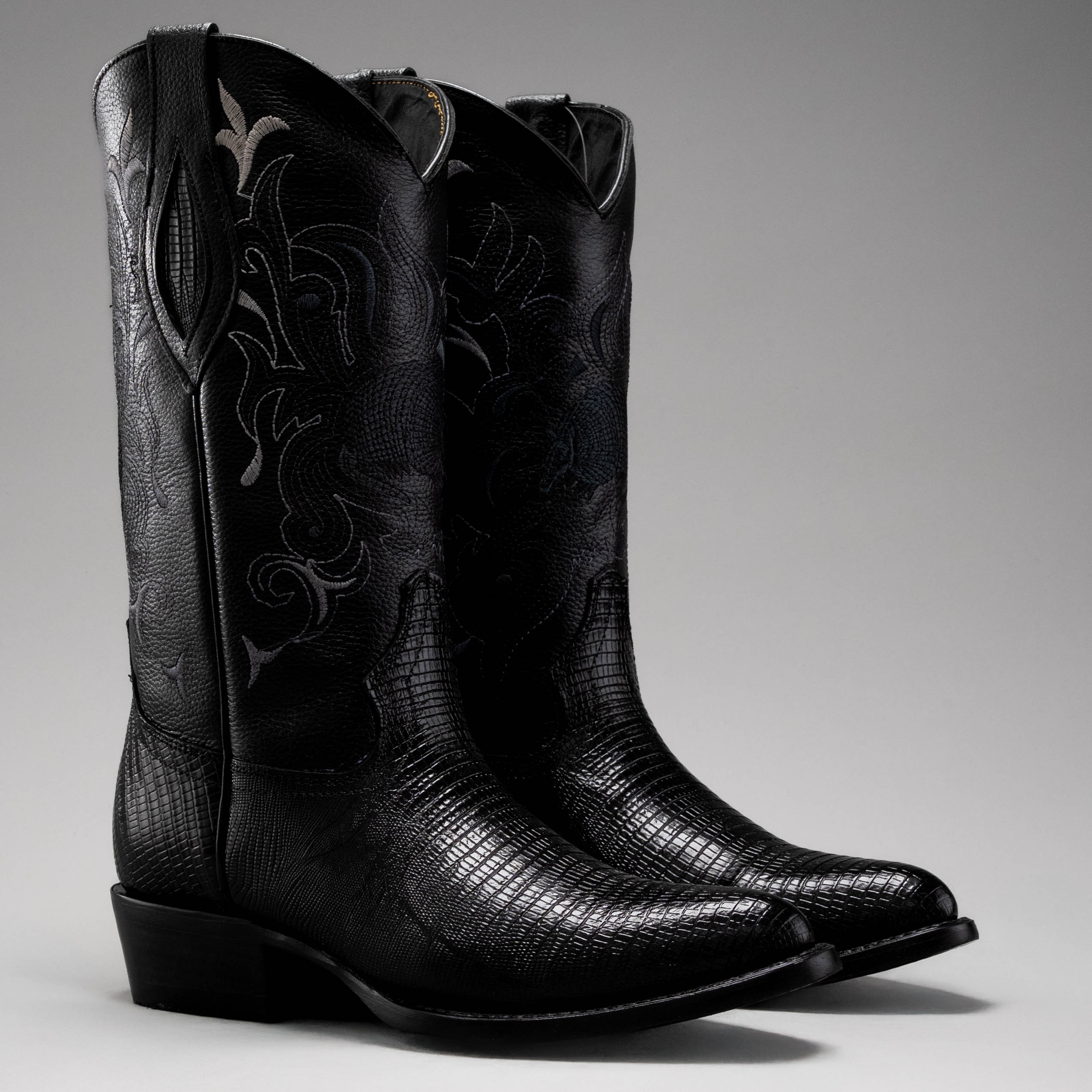 Men's Lizard Tribute J Toe Cowboy Boots