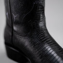 MEN'S  913 LIZARD TRIBUTE BLACK J TOE COWBOY BOOT-5