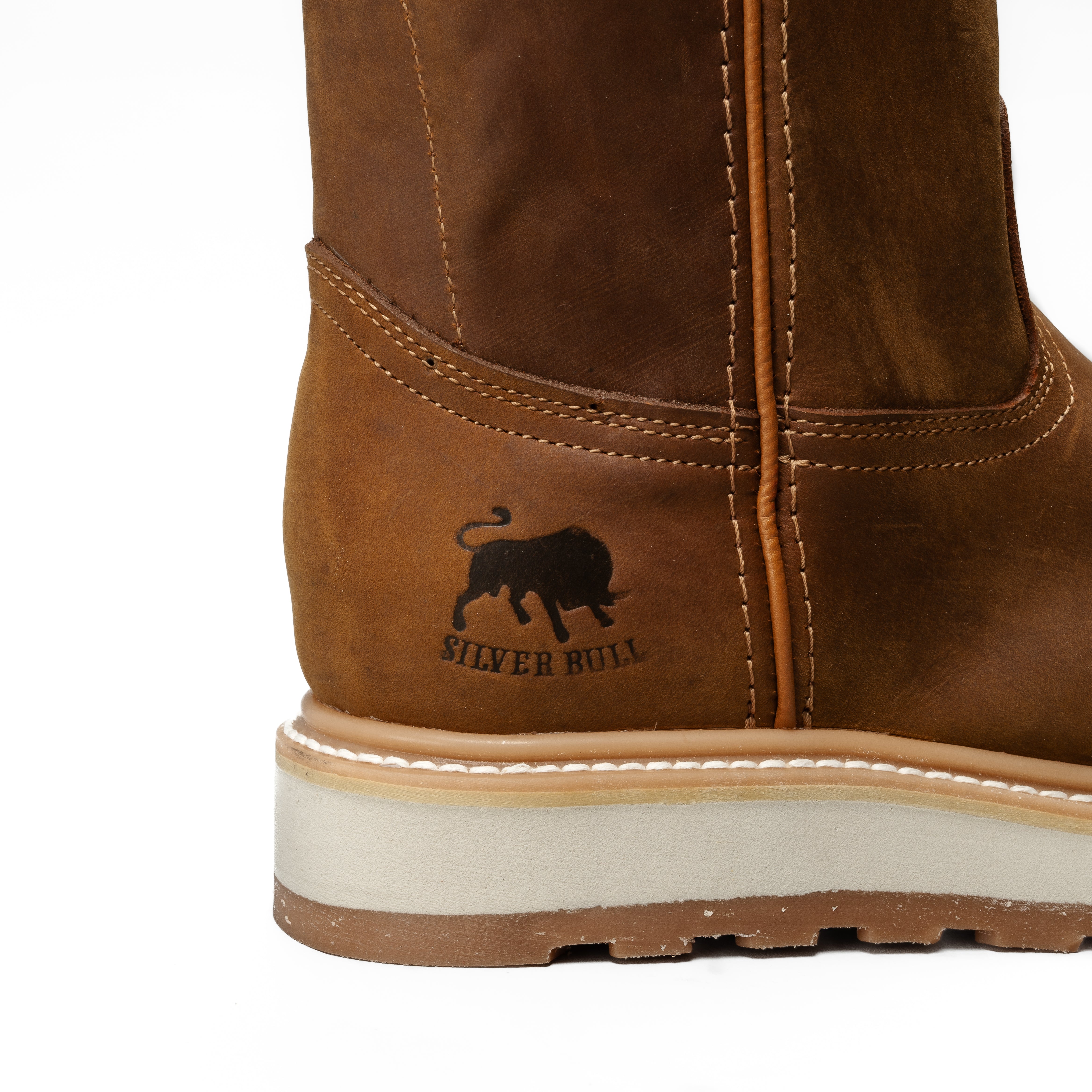 MEN'S SB2020 LATON DUAL DENSITY SOLE PULL UP LEATHER WORK BOOTS