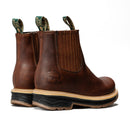 MEN'S 6" FORCE SB2160 OCRE CHELSEA  WORK BOOT FULL GRAIN LEATHER-4