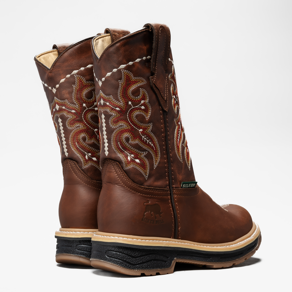 RANCH FORCE 6010 DUAL DENSITY SOLE SLIP RESISTANT FULL GRAIN LEATHER WELT CONSTRUCTION