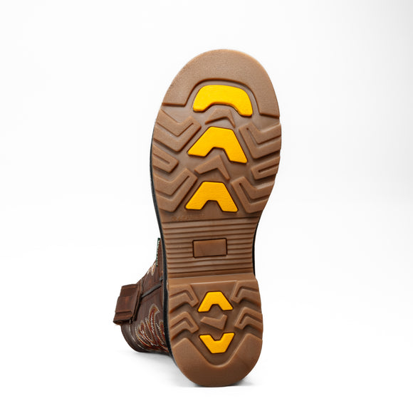 RANCH FORCE 6010 DUAL DENSITY SOLE SLIP RESISTANT FULL GRAIN LEATHER WELT CONSTRUCTION