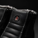 MEN'S 6" FORCE HM330 BROWN WORK BOOTS DOUBLE ZIPPER, LIGHT WEIGHT PU SOLE-11