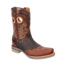 MEN'S 4X4 FORCE SB4035 WESTERN WORK BOOT, SQUARE TOE, HEAVY DUTY SLIP AND OIL RESISTANCE-3