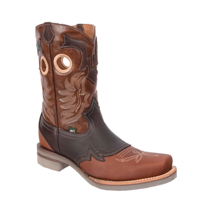 SB4035 WESTERN WORK BOOT, SQUARE TOE, HEAVY DUTY SLIP AND OIL RESISTANCE