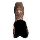 WOMEN’S JAZMIN SAND PREMIUM COWBOY BOOTS – EMBROIDERED SQUARE TOE WESTERN BOOT-5