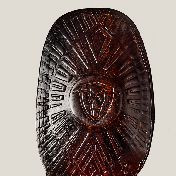 MEN'S 761 EXOTIC PIRARUCU FISH BOOTS WESTERN BOOT SQUARE TOE COWBOY BOOT