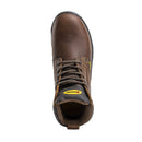 MEN'S FORCE 6" NDP-1944 BROWN SOFT TOE OIL SLIP RESISTENTE POLYURETHANE INSOLE WORK BOOTS-5