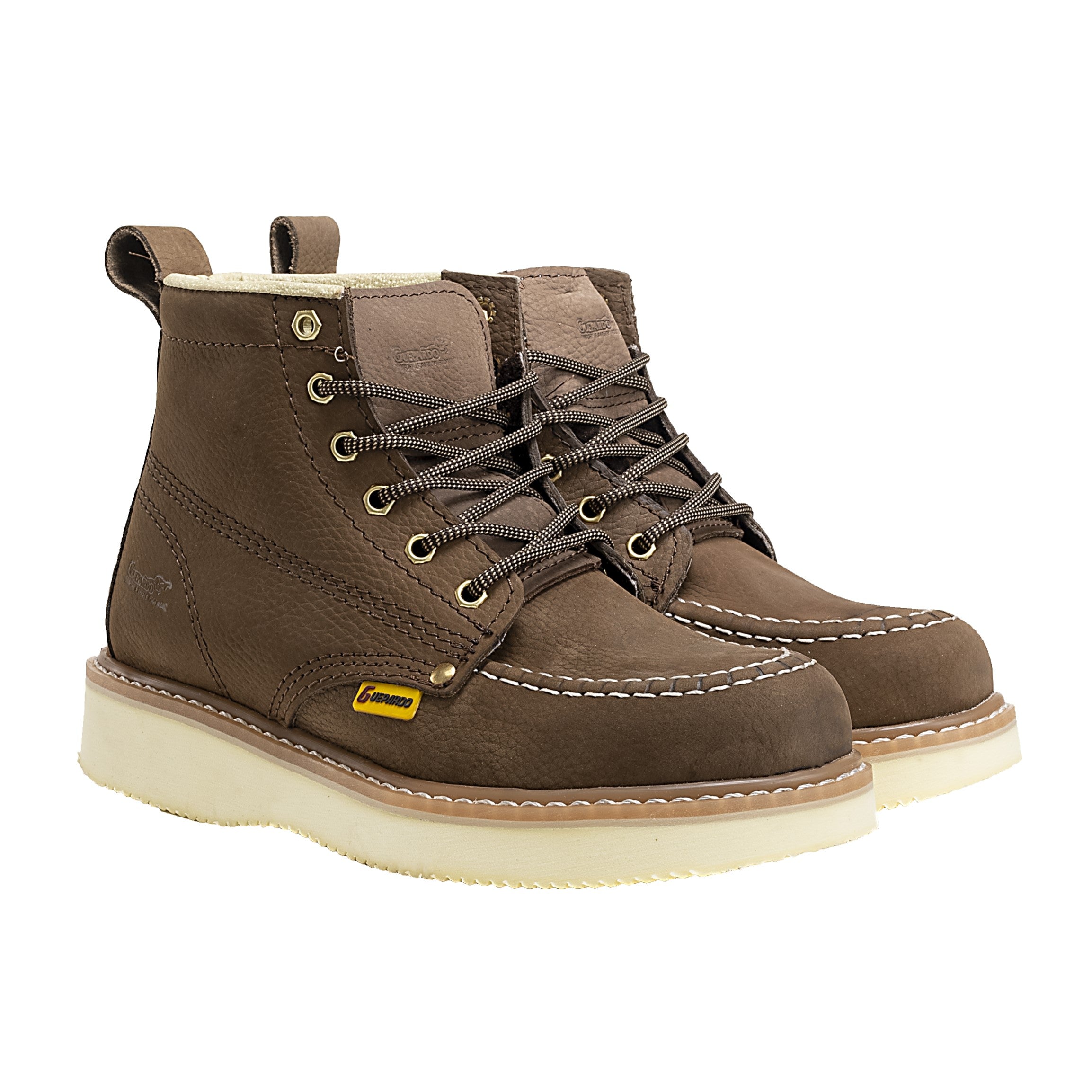MEN'S 6" FORCE NDP41 -STONE  SOFT WEDGE SOLE GOODYEAR WELT CONSTRUCTION SOFT TOE