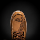 MEN'S PATRIOT 6" TAN ANKLE SHORT WORK BOOTS, MOC TOE-4