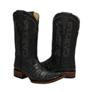 Bota Rodeo Denver Piel de Cocodrilo Negro