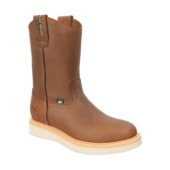 MEN'S RANCH FORCE SB700 LATON FULL GRAIN LEATHER GOODYEAR WELT CONSTRUCTION MAD