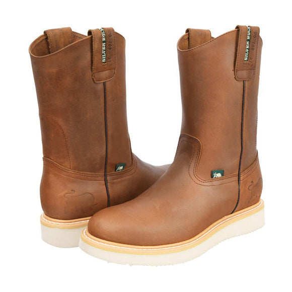 MEN'S RANCH FORCE SB700 LATON FULL GRAIN LEATHER GOODYEAR WELT CONSTRUCTION MAD