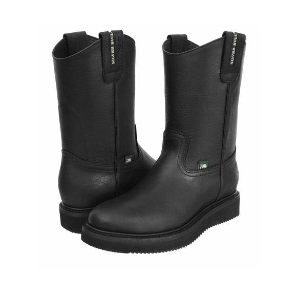 Buy black MEN&#39;S RANCH FORCE SB700 LATON FULL GRAIN LEATHER GOODYEAR WELT CONSTRUCTION MAD