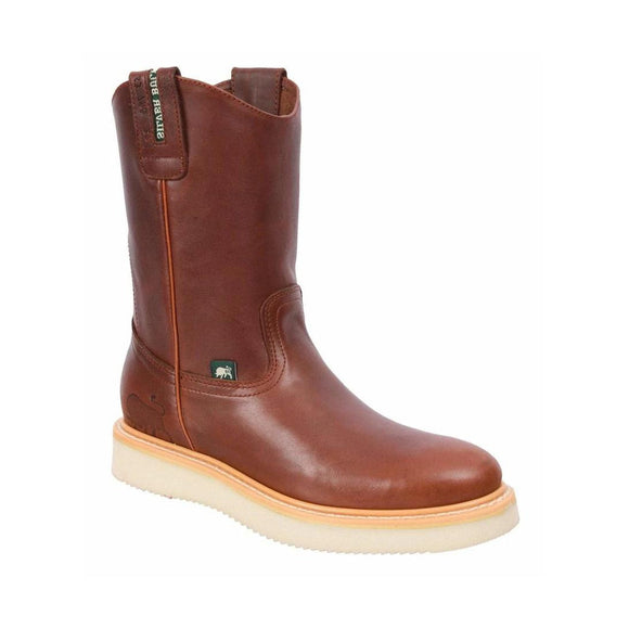 MEN'S RANCH FORCE SB700 LATON FULL GRAIN LEATHER GOODYEAR WELT CONSTRUCTION MAD